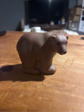 Fisher-Price Little People Brown Bear Toy Figure -